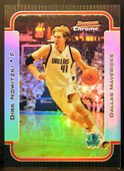 Dirk Nowitzki [Chrome Refractor] Basketball Cards 2003 Bowman Prices