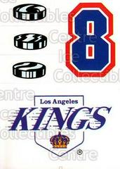 Los Angeles Kings #22 Hockey Cards 1987 Topps Stickers Prices