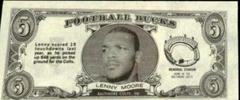 Lenny Moore Football Cards 1962 Topps Bucks Prices