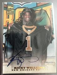 Ricky Williams #A5 Football Cards 1999 Topps Certified Autograph Prices