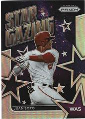 Juan Soto [Silver Prizm] Baseball Cards 2022 Panini Prizm Star Gazing Prices