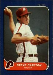 Steve Carlton #91 Baseball Cards 1986 Fleer Mini Prices