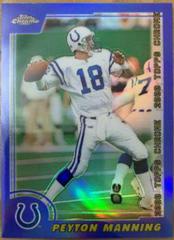 Peyton Manning [Refractor] #16 Football Cards 2000 Topps Chrome Prices