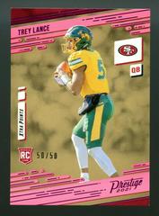 Trey Lance [Xtra Points Pink] #204 Football Cards 2021 Panini Prestige Prices