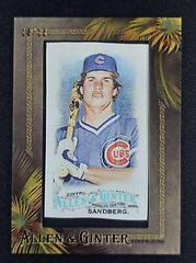 Ryne Sandberg [Mini Framed Cloth] #180 Baseball Cards 2016 Topps Allen & Ginter Prices