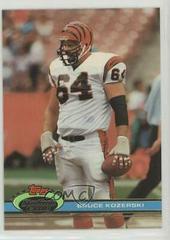 Bruce Kozerski [Super Bowl XXVI] Football Cards 1991 Stadium Club Prices