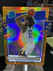 James Wiseman [Orange] Basketball Cards 2020 Panini Donruss Optic Prices