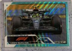 Lewis Hamilton [Aqua Wave Refractor] #104 Racing Cards 2023 Topps Chrome Formula 1 Prices