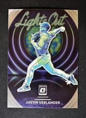 Justin Verlander #LO-10 Baseball Cards 2022 Panini Donruss Optic Lights Out Prices