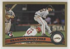 Brandon Crawford [Gold] #US234 Baseball Cards 2011 Topps Update Prices