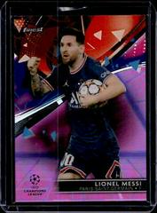 Lionel Messi [Purple, Pink Vaporwave] Soccer Cards 2021 Topps Finest UEFA Champions League Prices