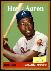 Hank Aaron [5X7 Gold] #78 Baseball Cards 2019 Topps Archives Prices