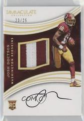 Josh Doctson [Patch Autograph Gold] Football Cards 2016 Panini Immaculate Prices