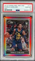 Darius Garland [Red] #117 Basketball Cards 2019 Panini One and One Prices