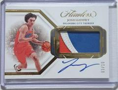 Josh Giddey [Gold Horizontal Patch Auto] #18 Basketball Cards 2022 Panini Flawless Patch Autograph Prices