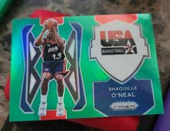 Shaquille O'Neal [Green Prizm] #10 Basketball Cards 2021 Panini Prizm USA Prices