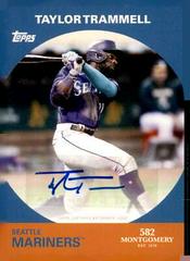 Taylor Trammell [Autograph] #6A Baseball Cards 2022 Topps 582 Montgomery Club Set 5 Prices