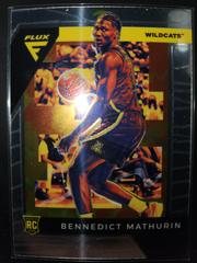 Bennedict Mathurin #11 Basketball Cards 2022 Panini Chronicles Draft Picks Flux Prices