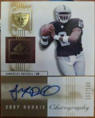 JaMarcus Russell [Autograph] Football Cards 2007 SP Chirography Prices