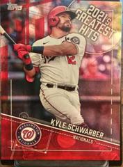 Kyle Schwarber [Red] #21GH-18 Baseball Cards 2022 Topps 2021’s Greatest Hits Prices