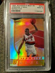 Jermaine O'Neal [Refractor] Basketball Cards 1996 Bowman's Best Rookie Prices