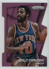 Walt Frazier [Purple Die Cut Prizm] Basketball Cards 2014 Panini Prizm Prices