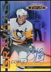 Sidney Crosby [Autograph] Hockey Cards 2021 Upper Deck Stature Gravitas Prices