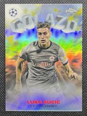 Luka Sucic #G-9 Soccer Cards 2022 Topps Chrome UEFA Club Competitions Golazo Prices