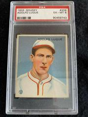 Adolfo Luque #209 Baseball Cards 1933 Goudey Prices