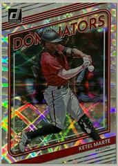Ketel Marte #D-12 Baseball Cards 2022 Panini Donruss Dominators Prices
