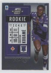 Christian Kouame Soccer Cards 2020 Panini Chronicles Contenders Rookie Ticket Serie A Prices
