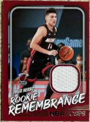 Tyler Herro Basketball Cards 2022 Panini Hoops Rookie Remembrance Prices