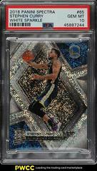Stephen Curry [White Sparkle] Basketball Cards 2018 Panini Spectra Prices