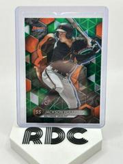 Jackson Holliday [Green] Baseball Cards 2023 Bowman's Best Top Prospects Prices