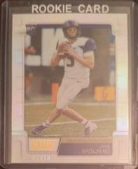Jake Browning [30th Anniversary] #416 Football Cards 2019 Panini Score Prices