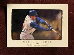 Cecil Fielder Baseball Cards 1998 SP Authentic Prices