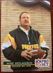 Mike Holmgren #180 Football Cards 1992 Pro Set Prices