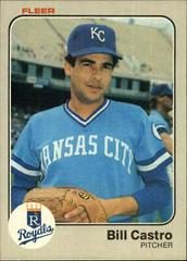 Bill Castro #109 Baseball Cards 1983 Fleer Prices