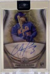 Francisco alvarez [Superfractor] Baseball Cards 2023 Topps Chrome Black Ivory Autographs Prices