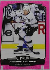 Arthur Kaliyev [Neon Pink Border] Hockey Cards 2022 O Pee Chee Prices