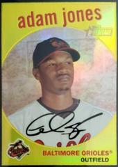 Adam Jones [Black Border Refractor] Baseball Cards 2008 Topps Heritage Chrome Prices
