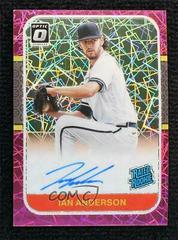 Ian Anderson #RS87-IA Baseball Cards 2021 Panini Donruss Optic Retro 1987 Signatures Prices