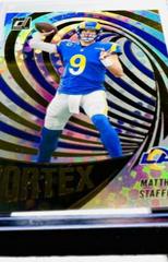 Matthew Stafford [Galactic] #VTX-4 Football Cards 2022 Panini Donruss Vortex Prices