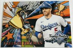 Freddie Freeman [Orange] #RL-9 Baseball Cards 2022 Stadium Club Chrome Trophy Hunters Prices
