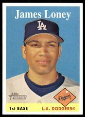 James Loney #441 Baseball Cards 2007 Topps Heritage Prices