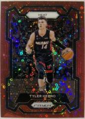 Tyler Herro [Fast Break Red] Basketball Cards 2023 Panini Prizm Prices