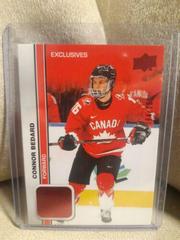 Connor Bedard [Exclusives] #8 Hockey Cards 2023 Upper Deck Team Canada Juniors Prices