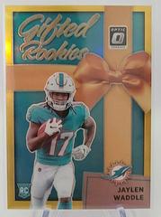 Jaylen Waddle [Gold] #GR-8 Football Cards 2021 Panini Donruss Optic Gifted Rookies Prices