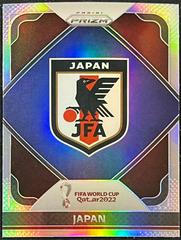 Japan [Silver] Soccer Cards 2022 Panini Prizm World Cup Team Badges Prices