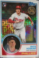Rhys Hoskins #35 Baseball Cards 2018 Topps Silver Pack 1983 Chrome Promo Prices